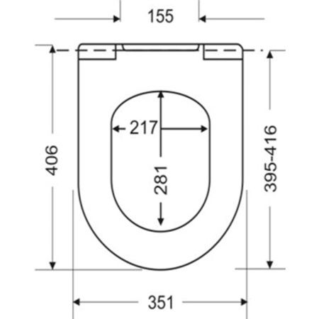 Сиденье для унитаза HARO 525965 Nordika, Нордика, стальное крепление, дюропласт, белое