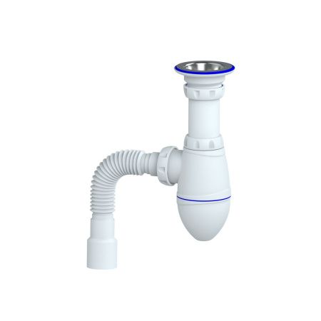 Cифон для умывальника с диаметром подключения 1 1/4"х40/50 мм Unicorn М220 (1/50)