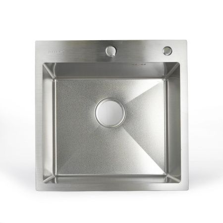 Мойка для кухни врезная G.lauf GL-5050 из нержавеющей стали, 50*50 см без сифона