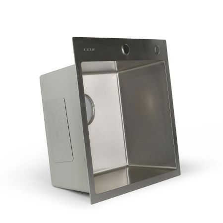 Мойка для кухни врезная G.lauf GL-5050 из нержавеющей стали, 50*50 см без сифона