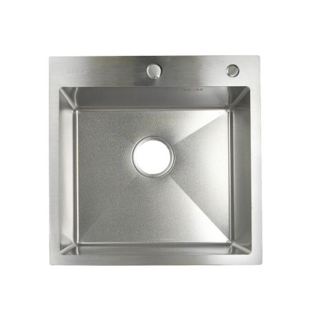 Мойка для кухни врезная G.lauf GL-5050 из нержавеющей стали, 50*50 см без сифона