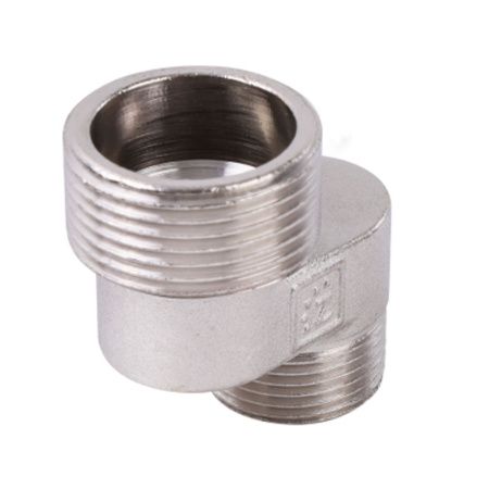 Эксцентрик 1/2"х3/4" НР/НР L-20 мм TIM ZSr.161.X.0845.20 никель (5/110)