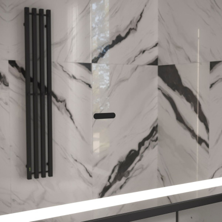 Зеркало с подсветкой EQUIL Stoune 500x900 zkSTOUNE50-15, черный