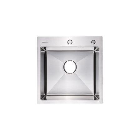 Мойка для кухни врезная Zegor ML-5050 матовая из нержавеющей стали, 50*50 см без сифона