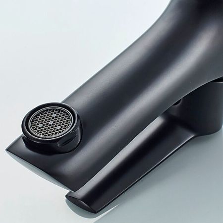 Смеситель для раковины LEDEME L1069B, черный