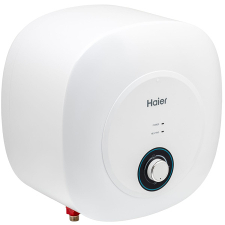 Водонагреватель электрический накопительный 15 л. Haier ES15V-MQ1 над мойкой