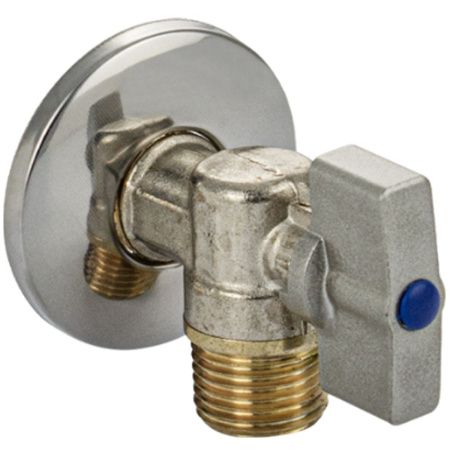 Кран угловой МАГНУС 10614, 1/2"х1/2"латунь