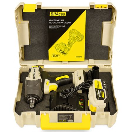 Аккумуляторный гайковёрт BifAces DLIW-40-1000
