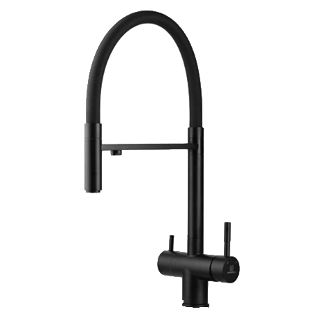 Смеситель для кухни Wasser Zimmer ZM-2011H с гибким изливом, подключением к фильтру питьевой воды из нержавеющей стали Смеситель для кухни Wasser Zimmer ZM-2011H с гибким изливом, подключением к фильтру питьевой воды из нержавеющей стали